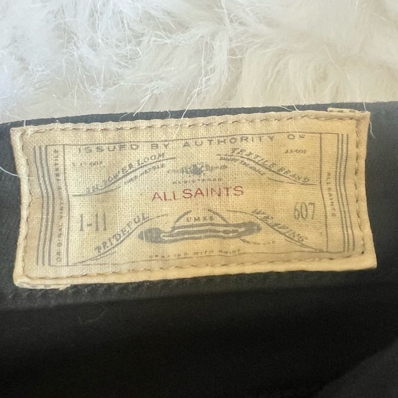 AllSaints Black Skinny Jeans - Picture 3 of 6